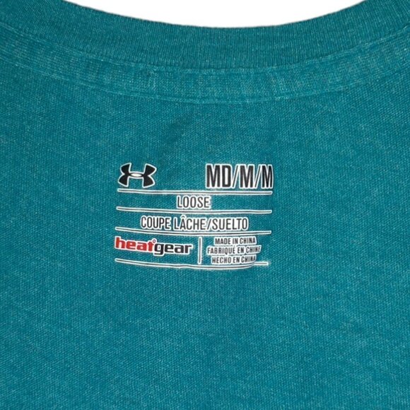 Under Armour Charged Cotton Tri-Blend Antler T-Shirt Size M - Picture 3 of 3